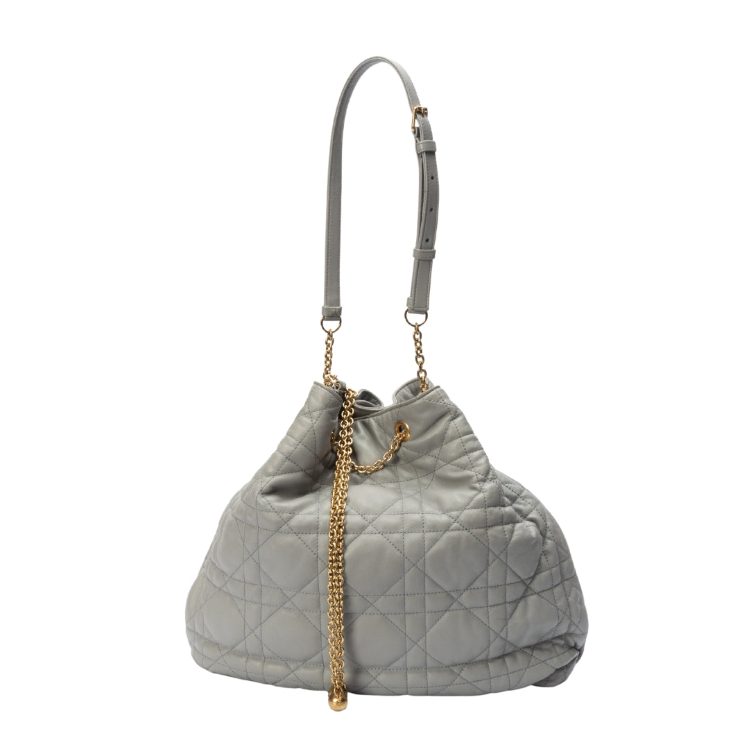 Dior Lou Quilted Chain Handbag