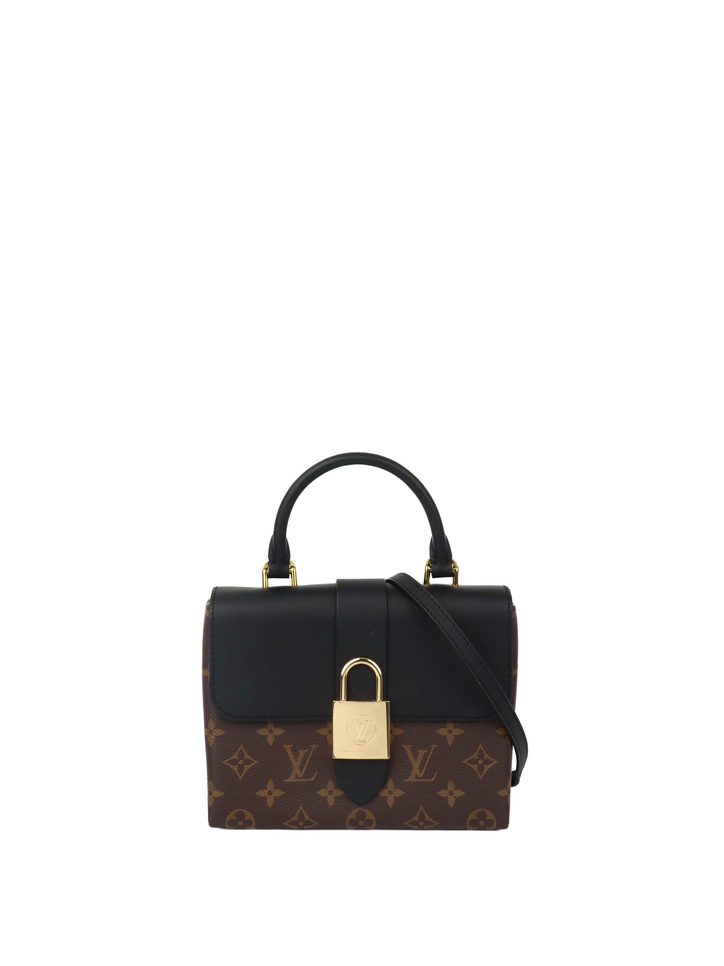 Louis Vuitton Black & Monogram Locky BB