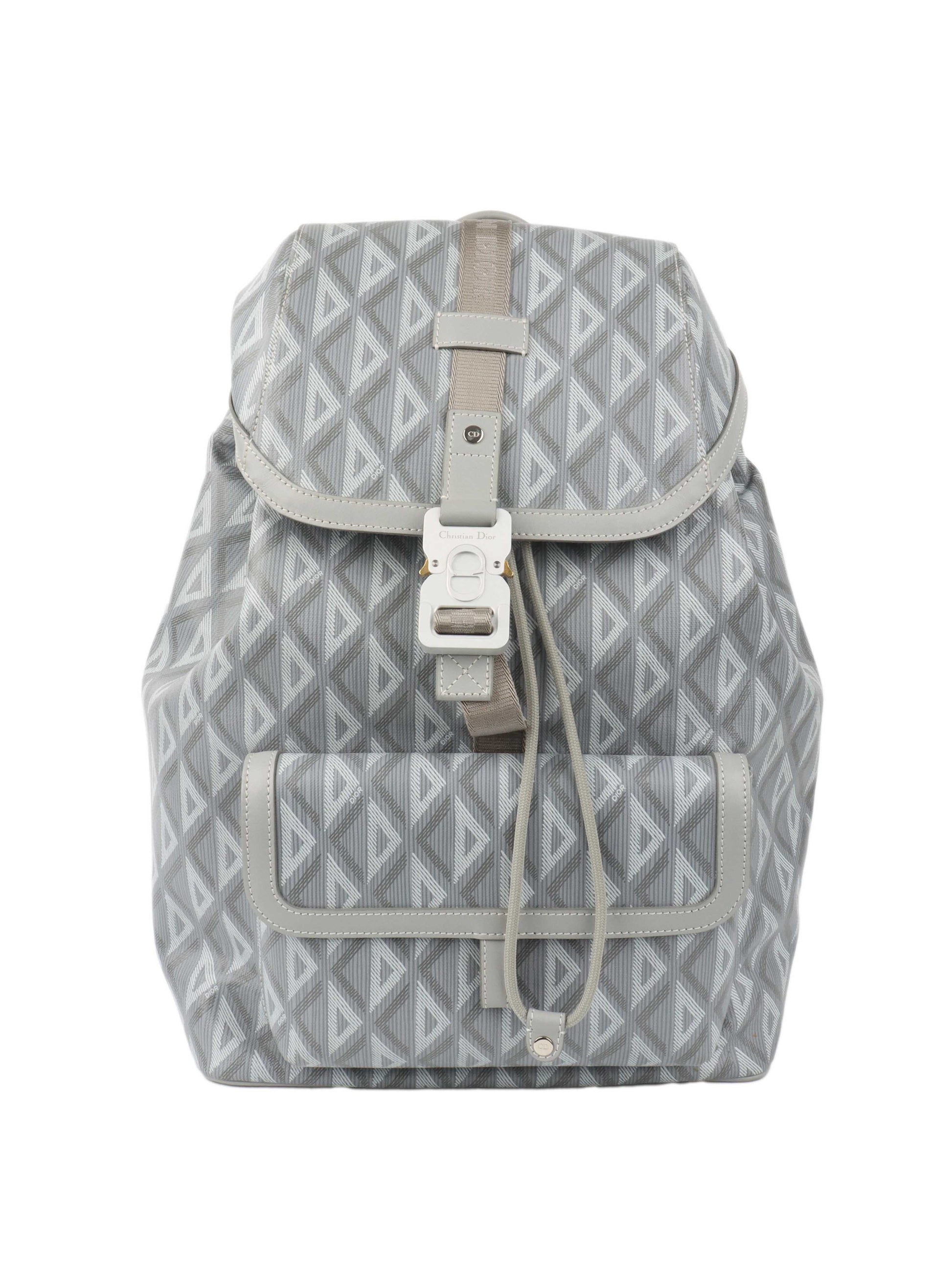 Dior Silver 'Hit The Road' Backpack.