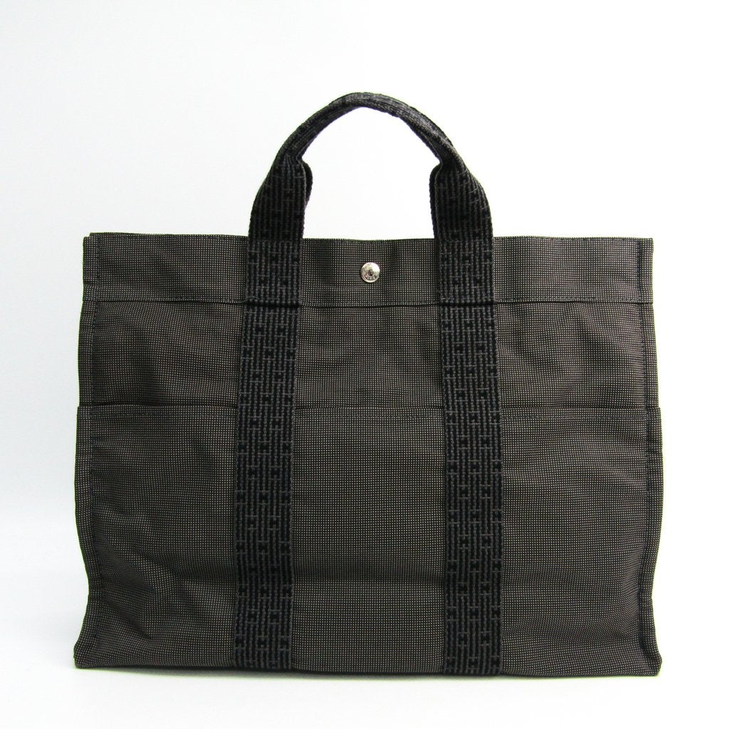 Luxury Hermes Gray Herline MM Tote ( )