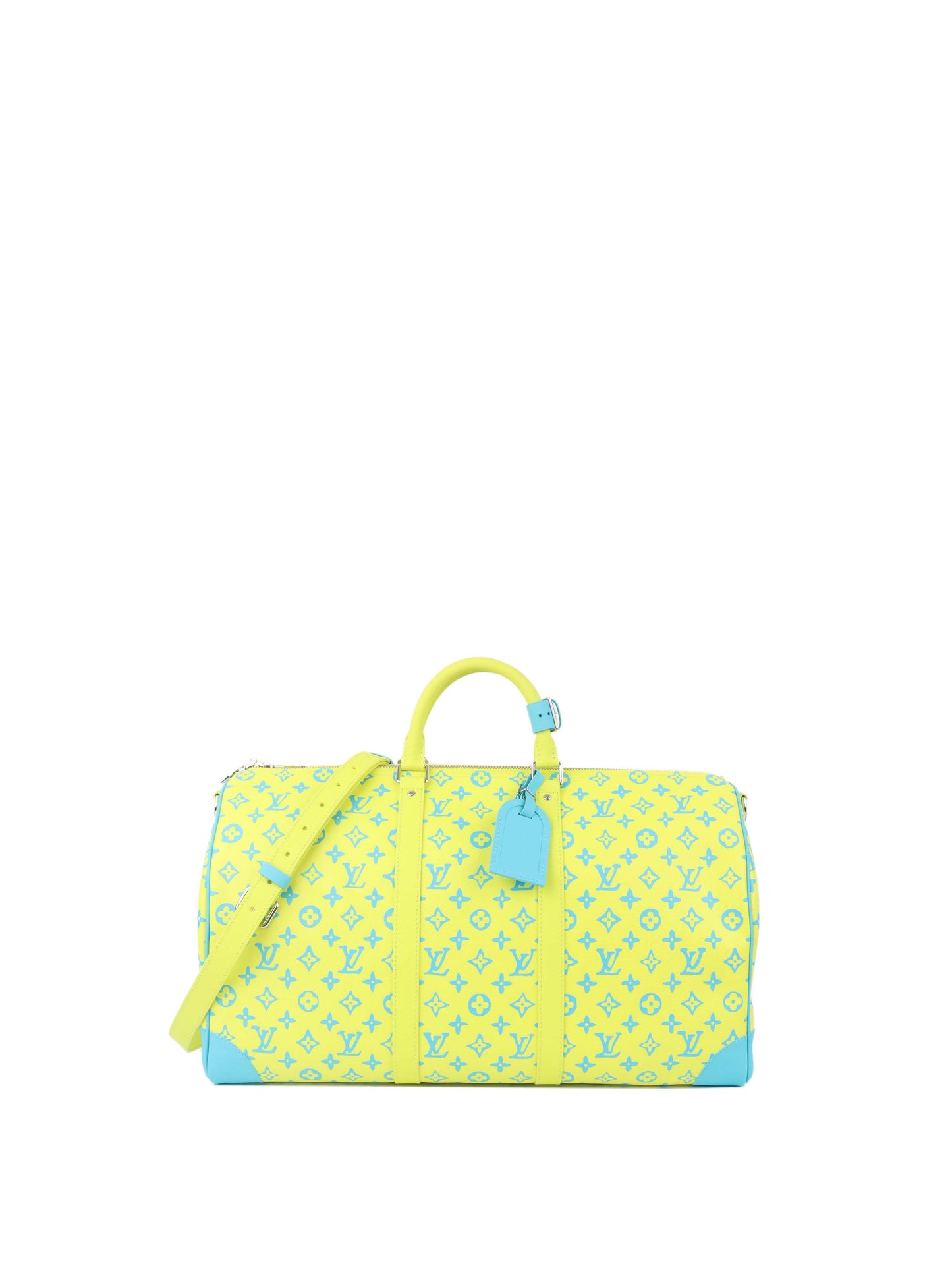 Louis Vuitton Limited Edition Monogram Neon Color Keepall 50.