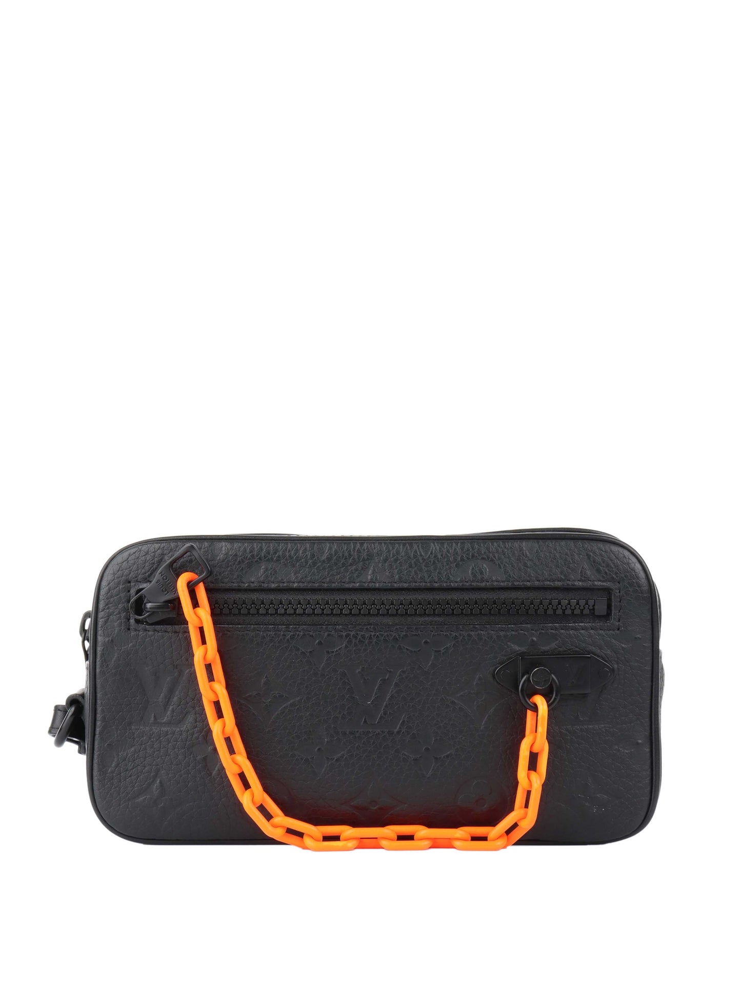 Louis Vuitton Black Monogram Empreinte Volga Pochette.