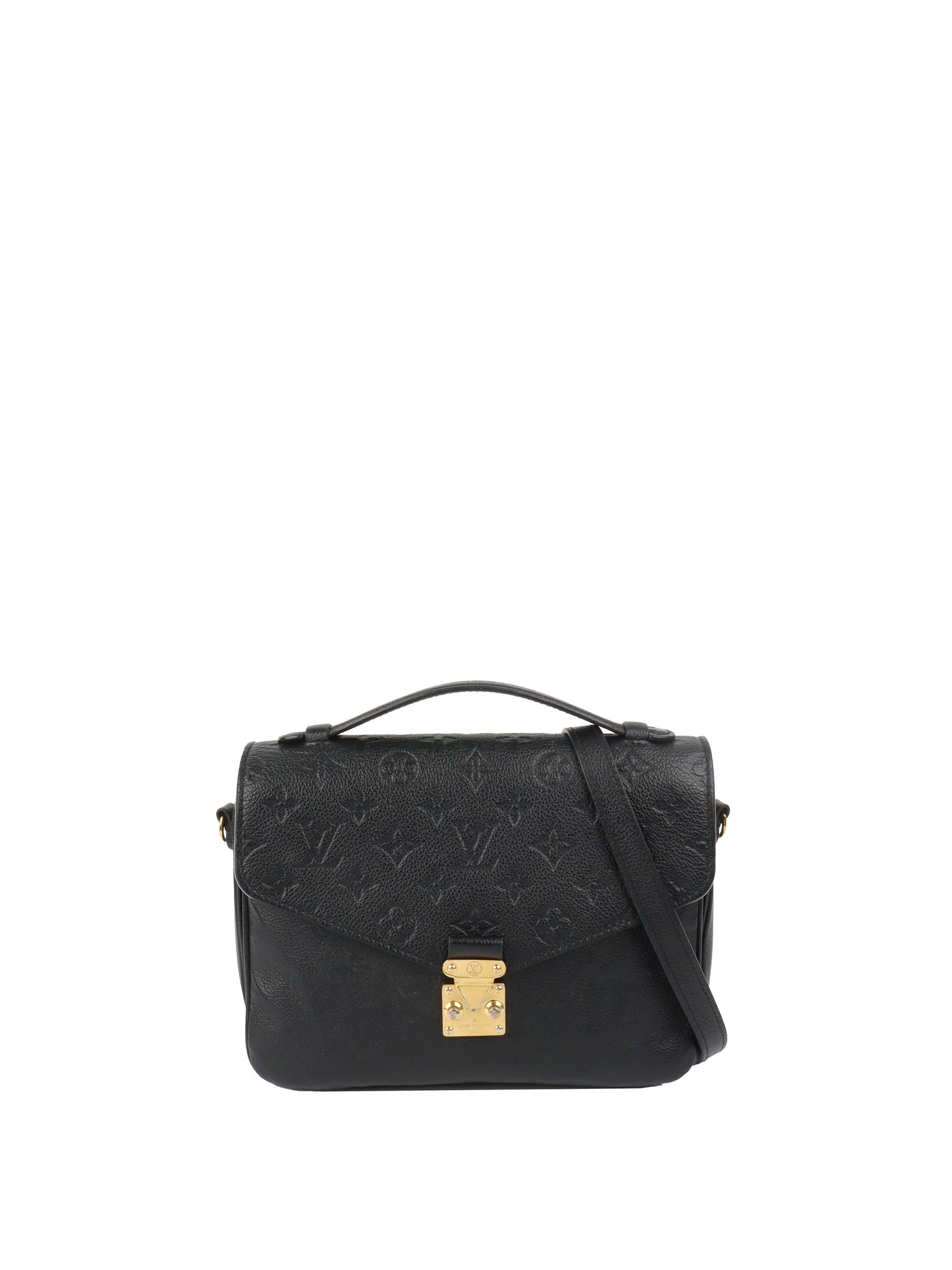 Louis Vuitton Black Pochette Métis Bag.