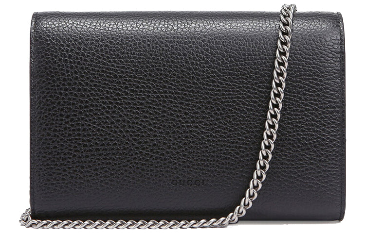 Gucci Chain Leather Shoulder Bag