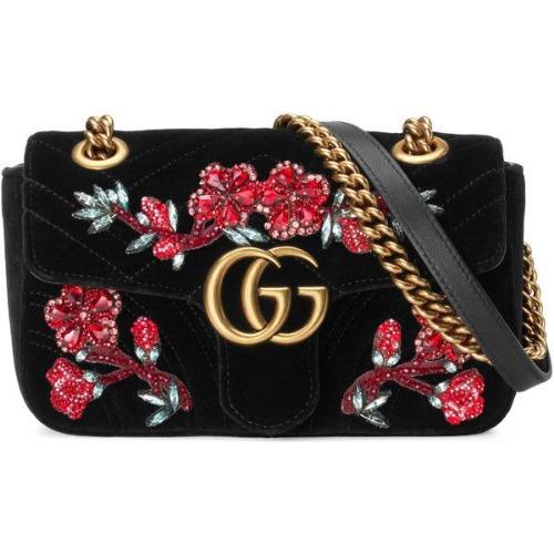 Gucci Monogram Chain Mini Crossbody