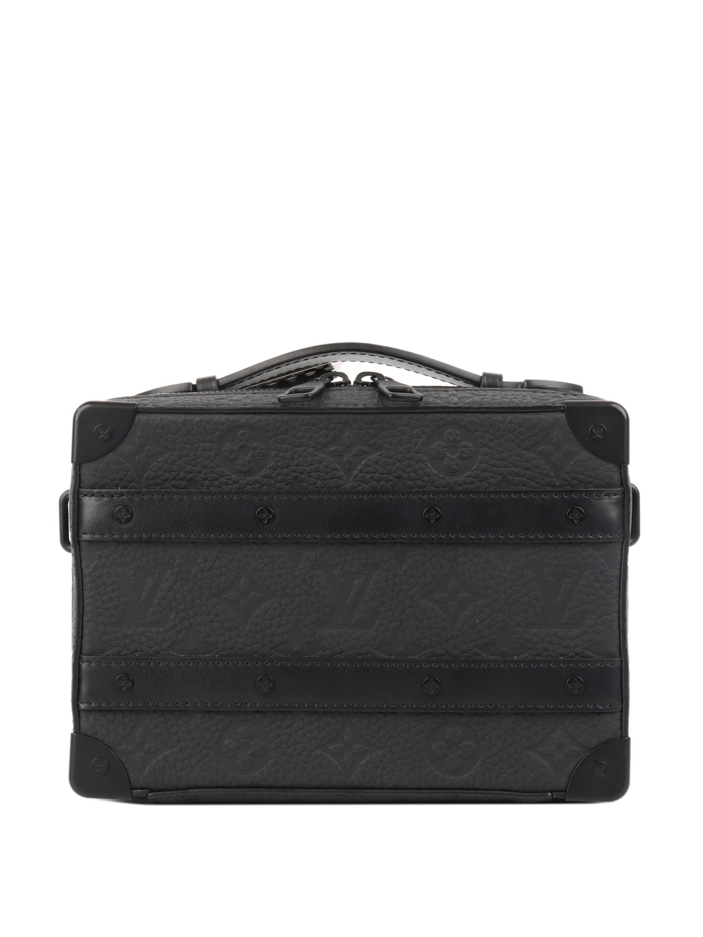 Louis Vuitton Black Handle Soft Trunk.