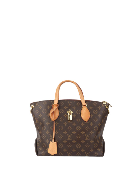 Louis Vuitton Monogram MM Flower Zipped Tote.