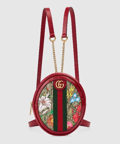 Gucci Monogram Chain Leather Crossbody