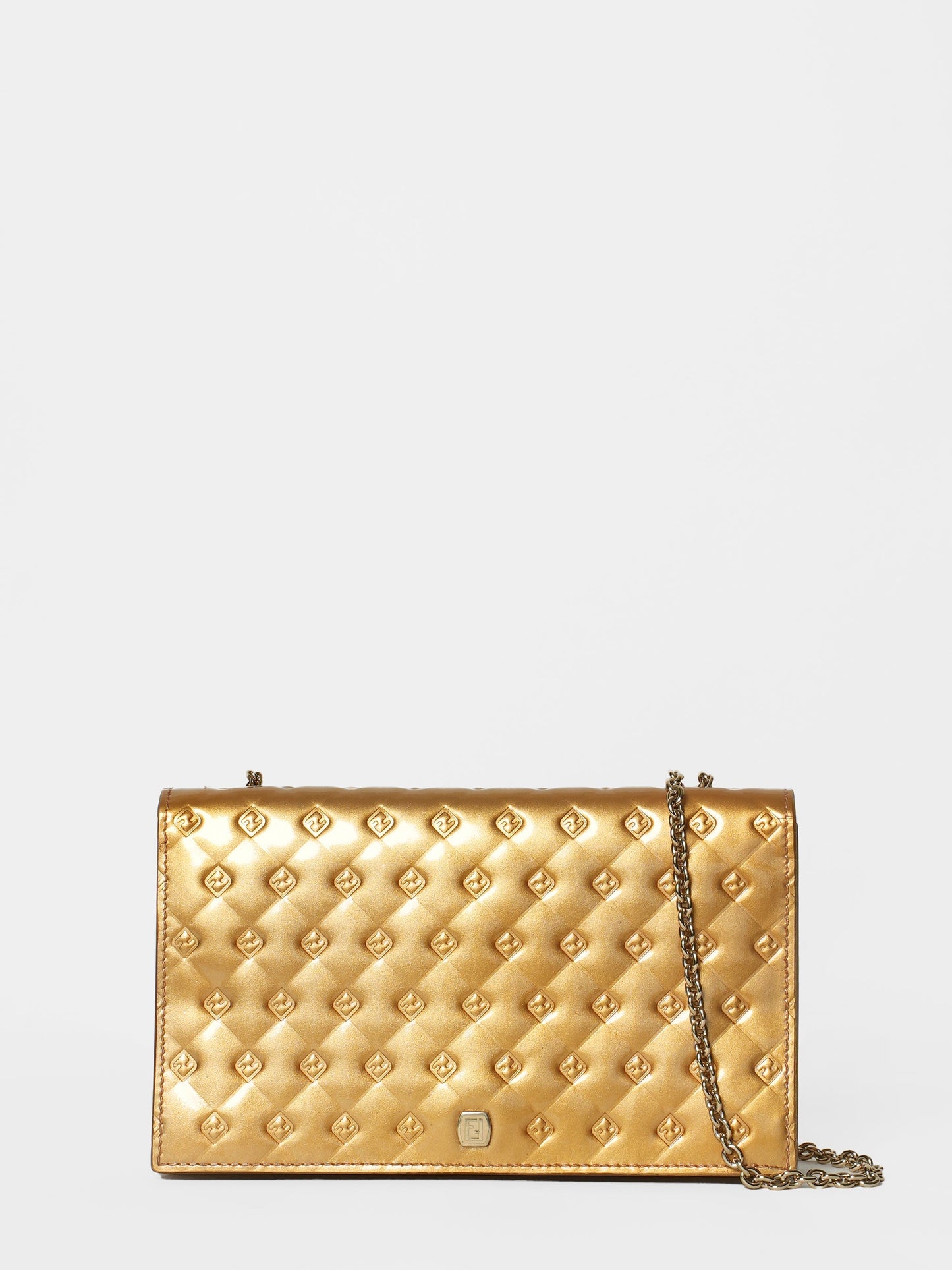 Fendi Patent Leather Fendilicious Wallet
