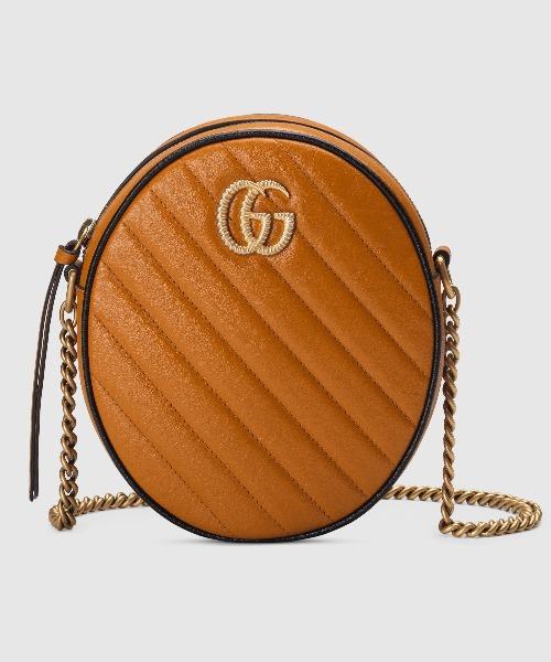 Gucci Monogram Twist Quilted Chain Crossbody