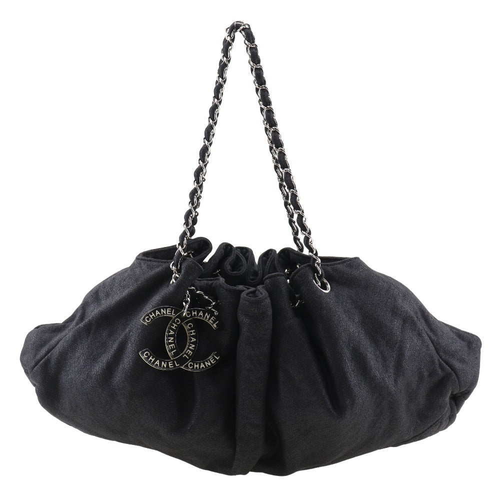 Chanel CHANEL Melrose Cabb Shoulder Bag Cotton Jacket Made in Italy 2009 Shoulder Jacket Melrose kabas A-Ranked Quality Jacket