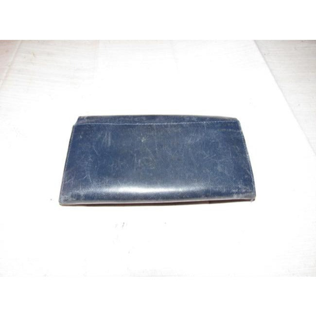 Gucci Navy Blue Leather Wallet