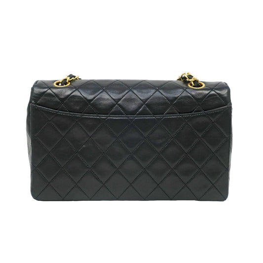 CHANEL Chanel Matrasse Diana W Chain Shoulder Bag Removable Pochette Black
