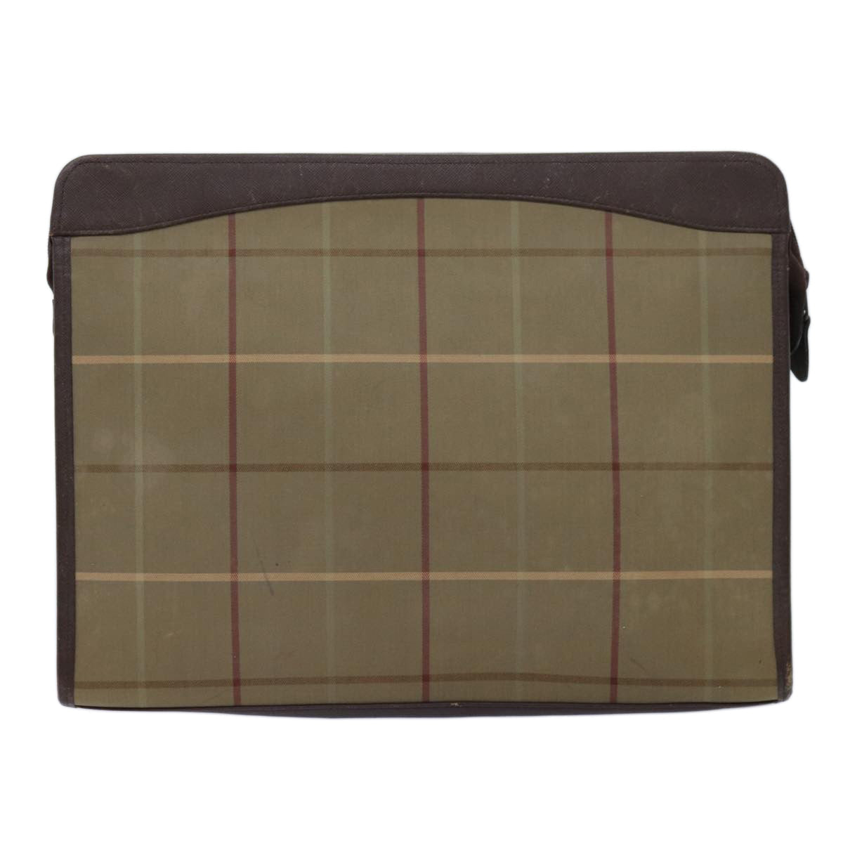 BURBERRY Nova Check Clutch Bag