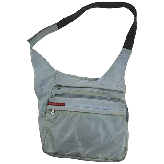 1999 Prada Transparent Pocket Cross Body Bag
