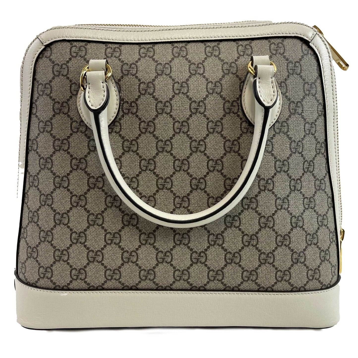 Gucci Monogram Leather Canvas Crossbody