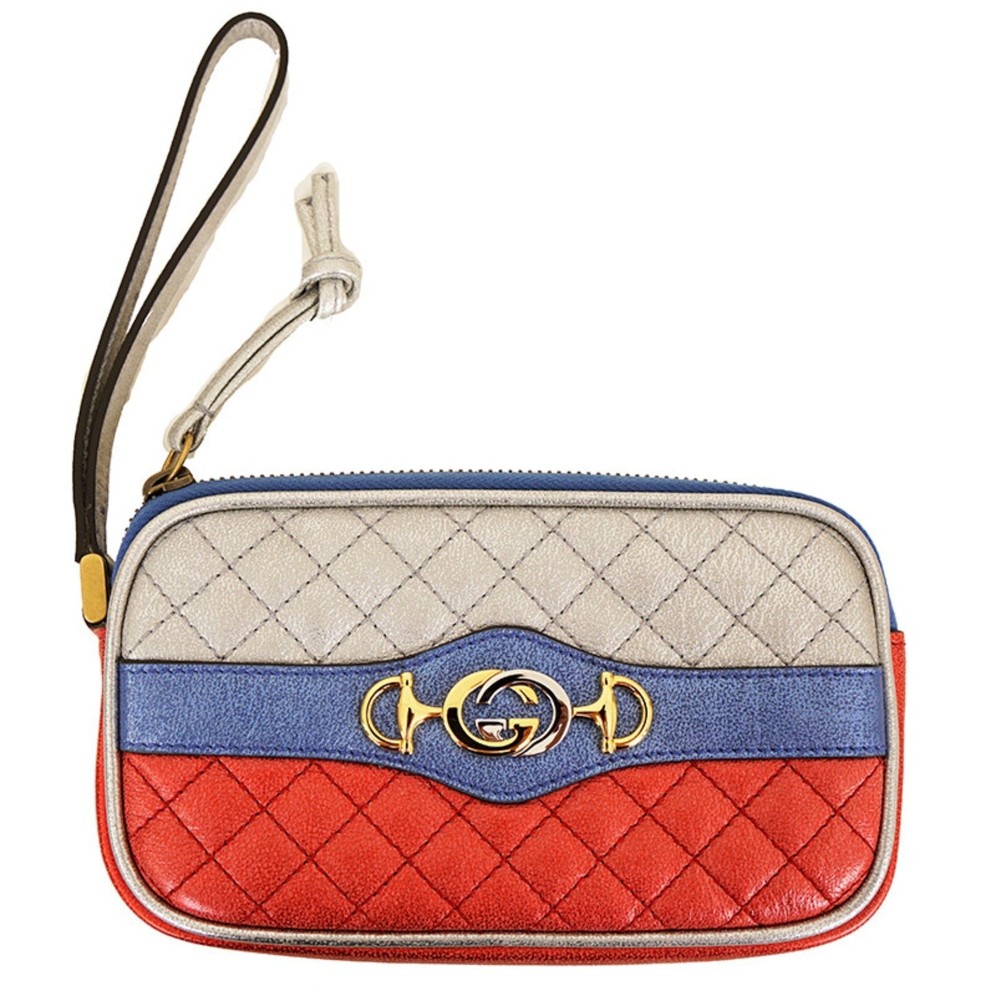 Gucci Monogram Quilted Leather Crossbody