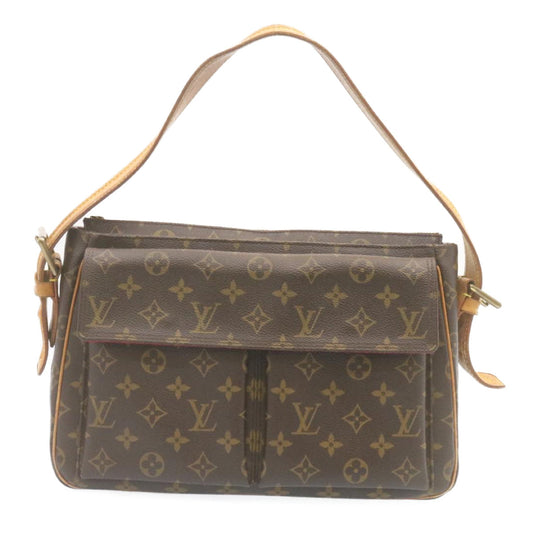 Louis Vuitton Gray Canvas Viva Cite shoulder bag