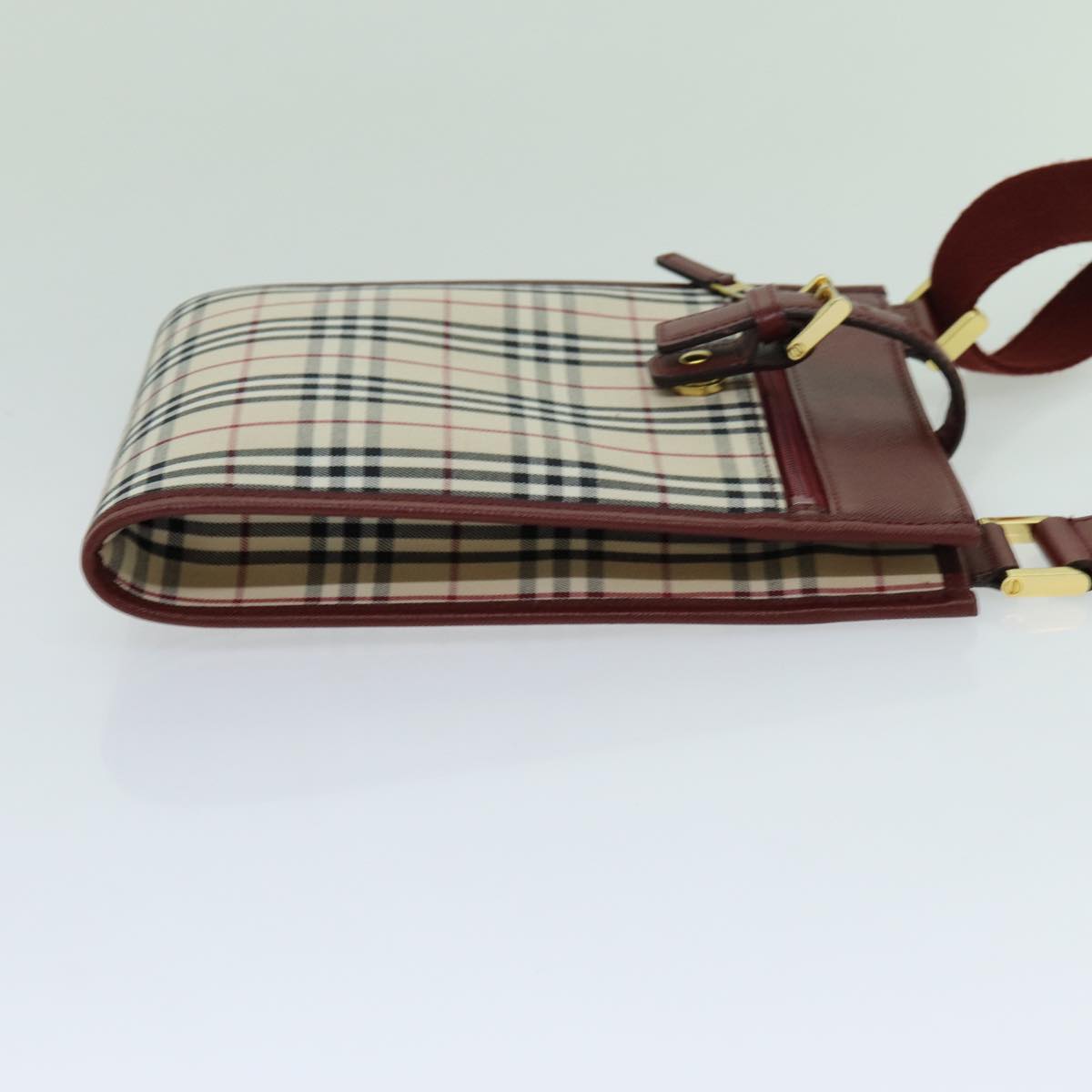 BURBERRY Check Shoulder Bag