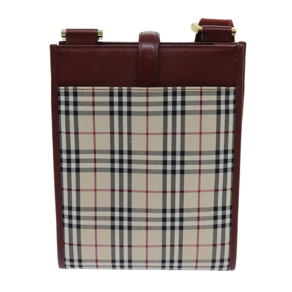 BURBERRY Check Shoulder Bag