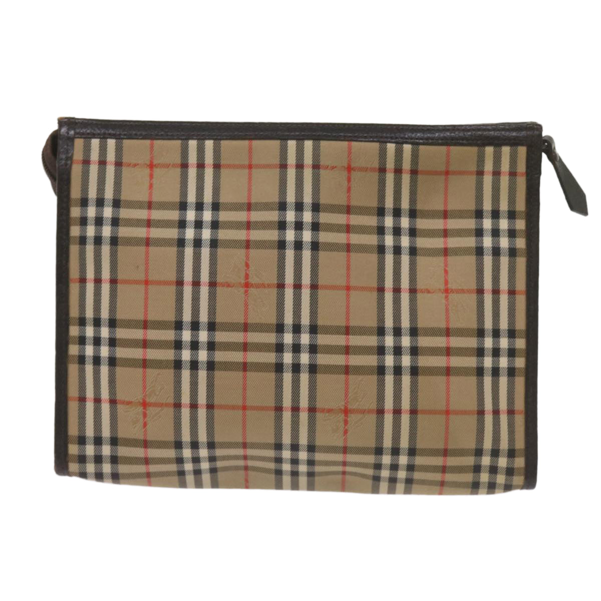 BURBERRY Nova Check Clutch Bag
