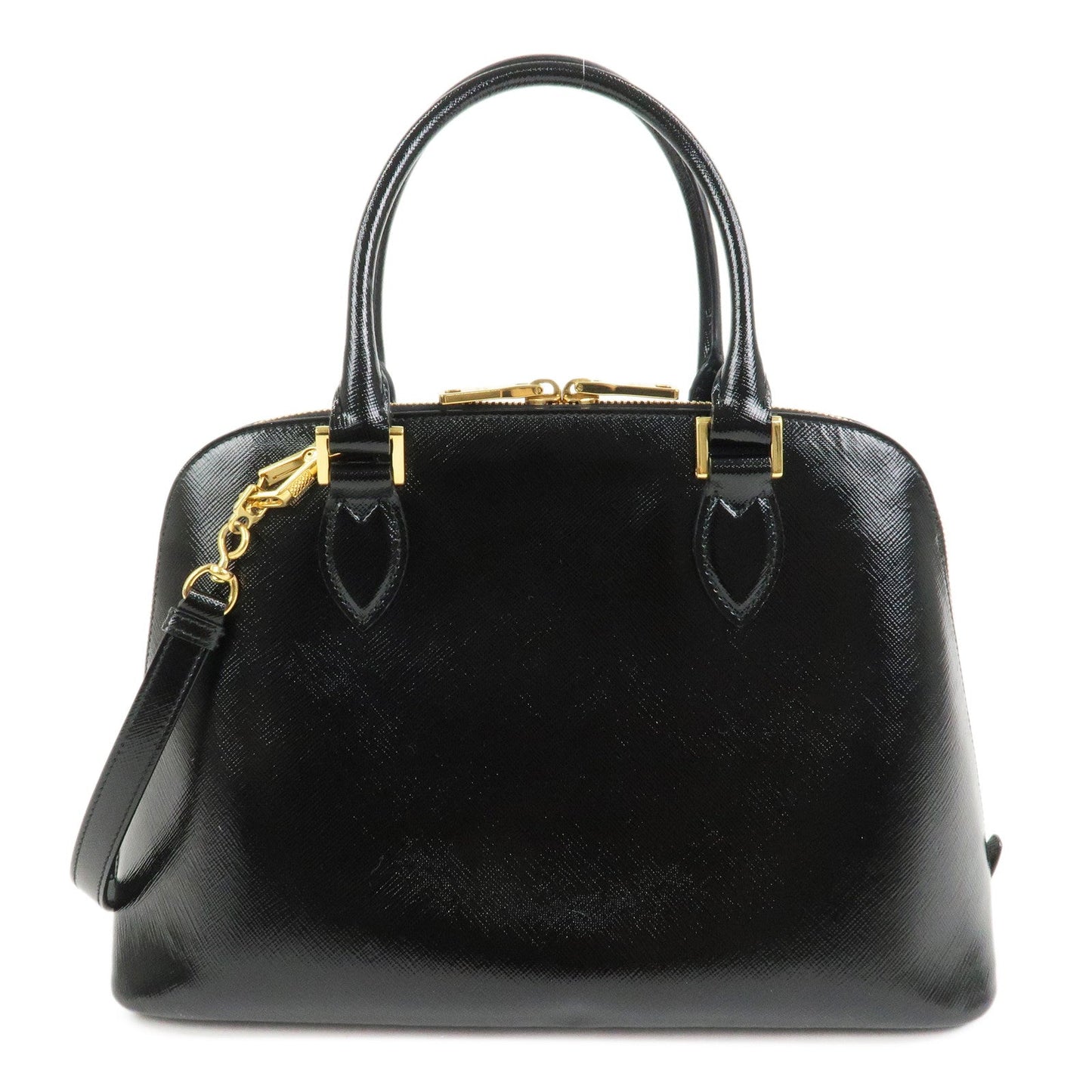 PRADA Promenade Small 2Way Bag Hand Bag Black BL0838