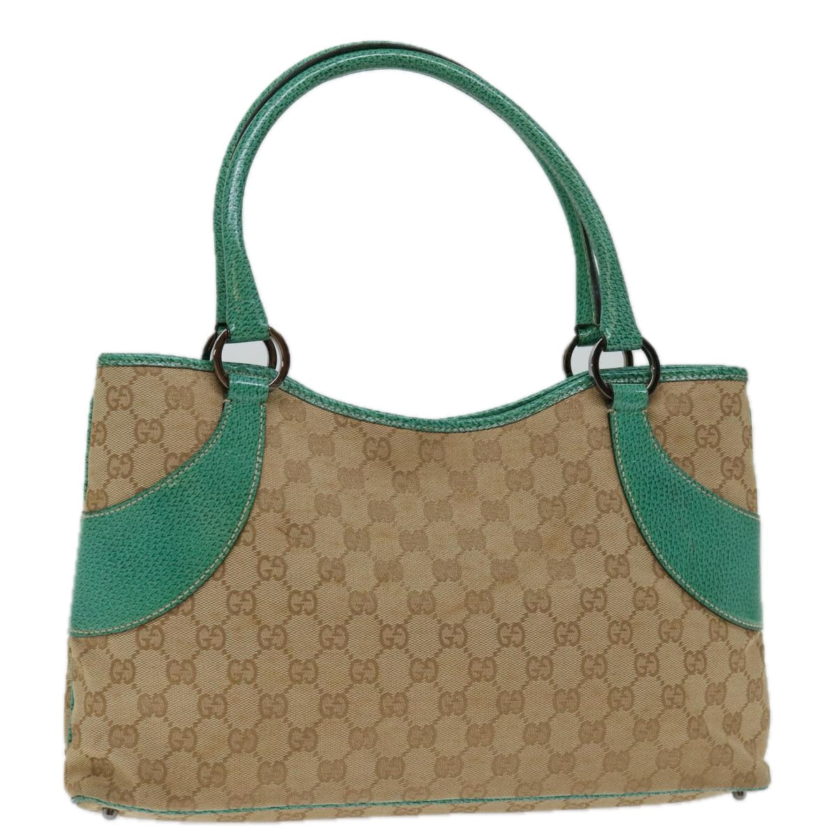Gucci Leather Canvas Tote
