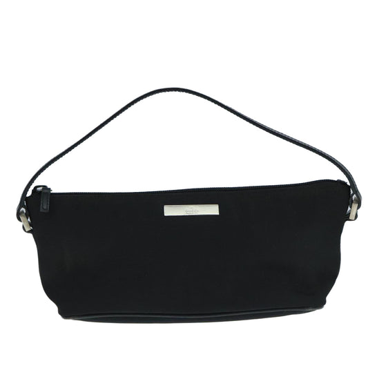 Gucci Baguette Canvas Clutch