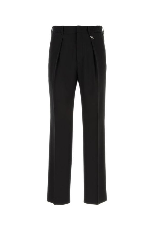 Fendi Man Black Wool Pant