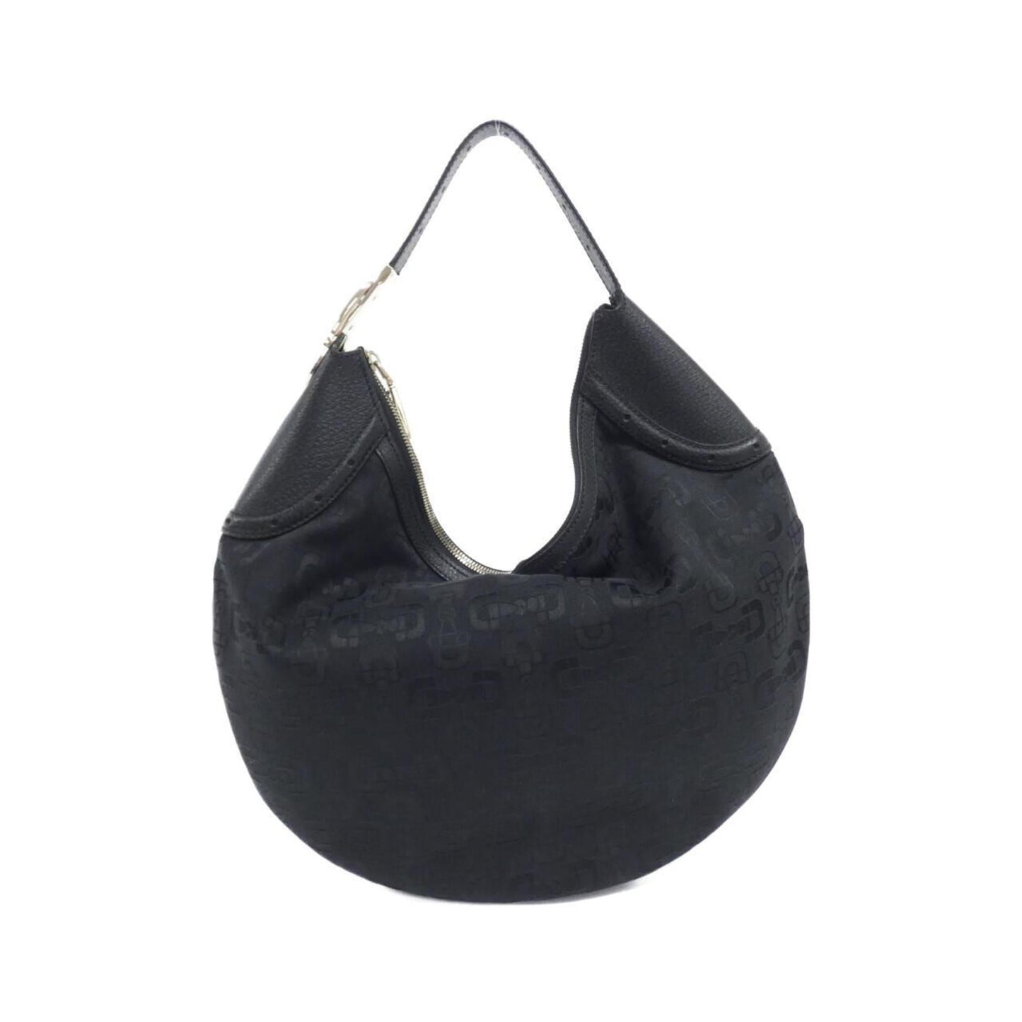 Gucci Leather Canvas Shoulder Bag