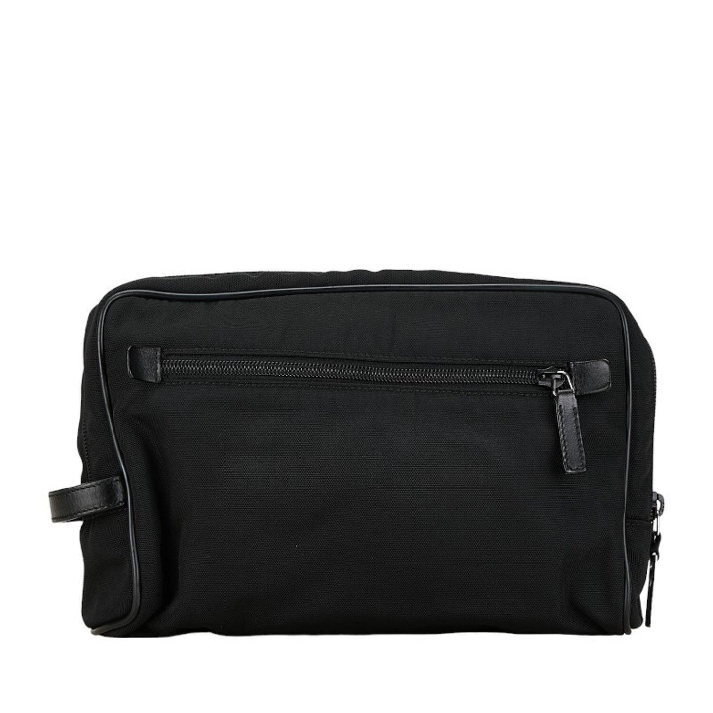 Gucci Nylon Leather Clutch