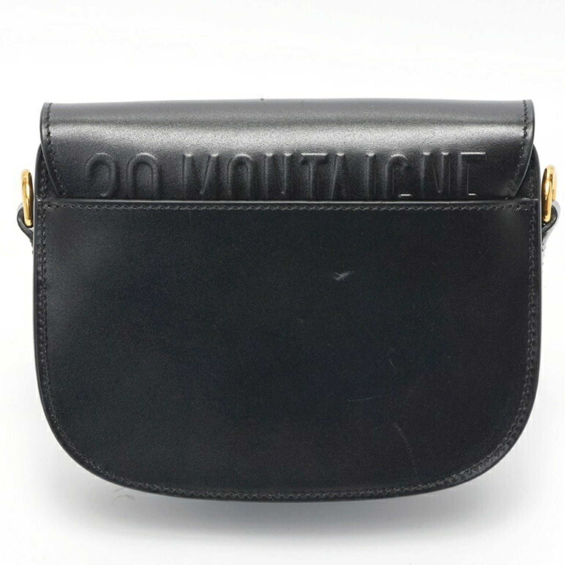 Christian Dior Black Leather Shoulder Bag ()