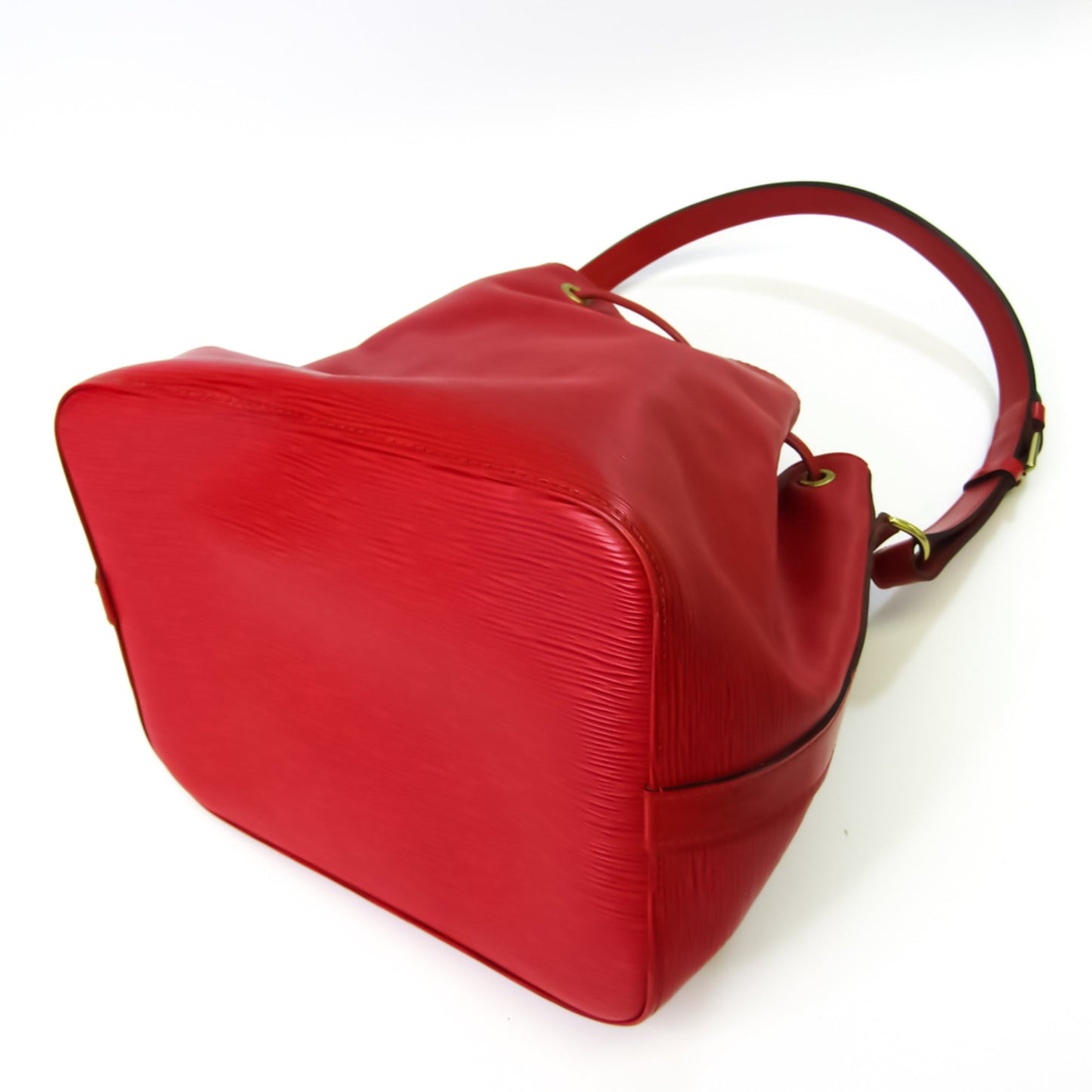 Louis Vuitton Epi Petit Noe M44107 Women's Shoulder Bag Castilian Red