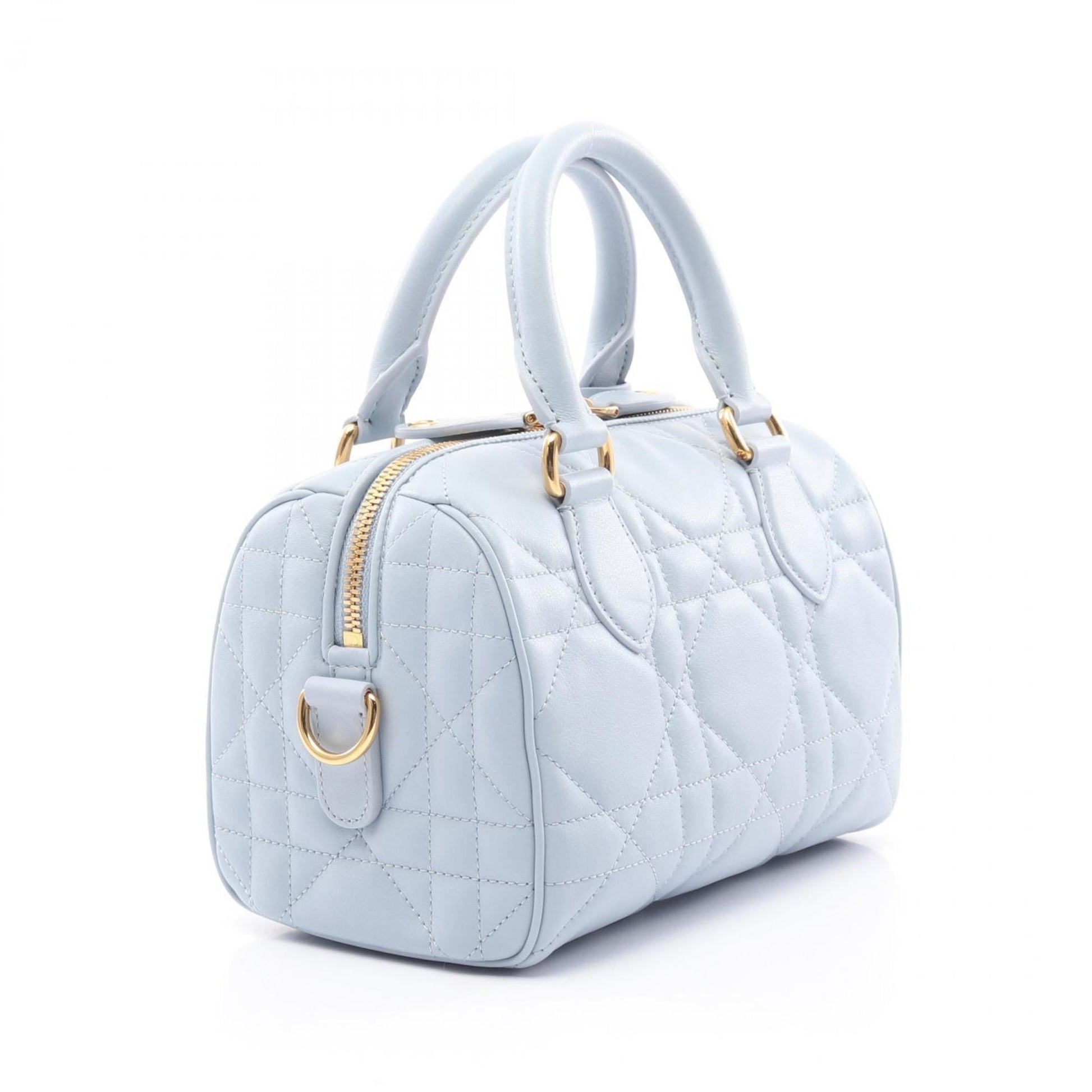 Christian Dior Blue Leather Handbag ()