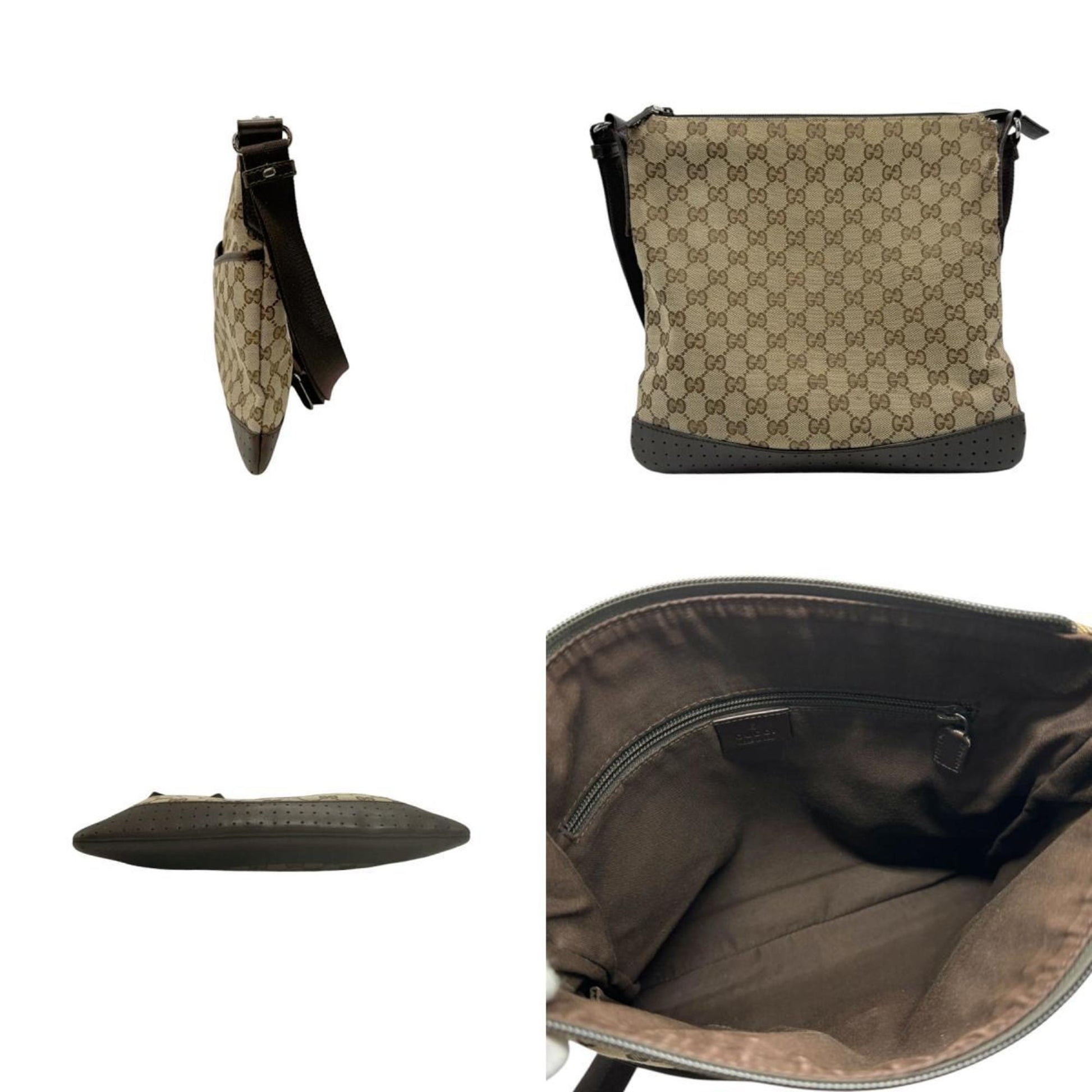 Gucci Canvas Shoulder Bag