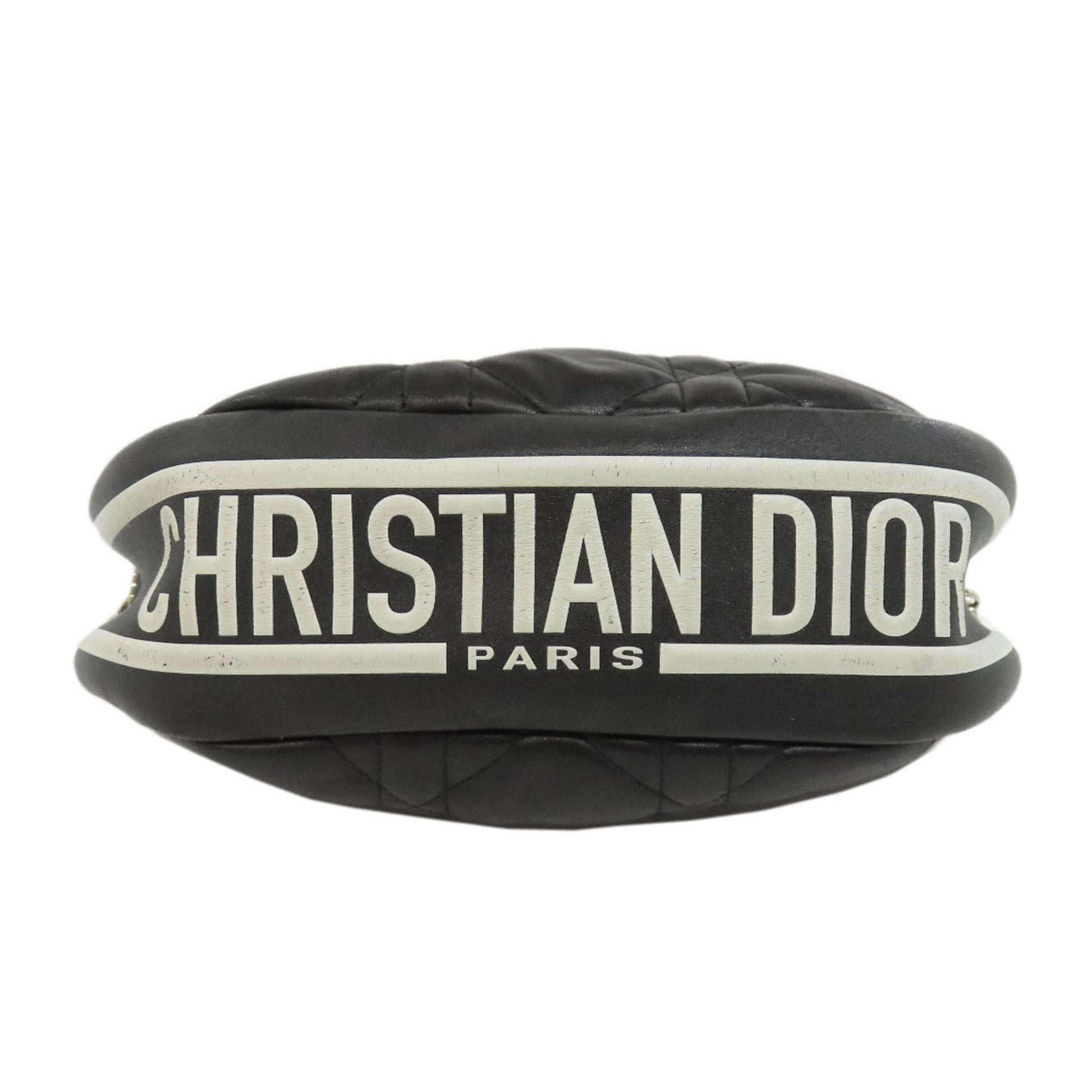 Christian Dior Black Leather Handbag ()