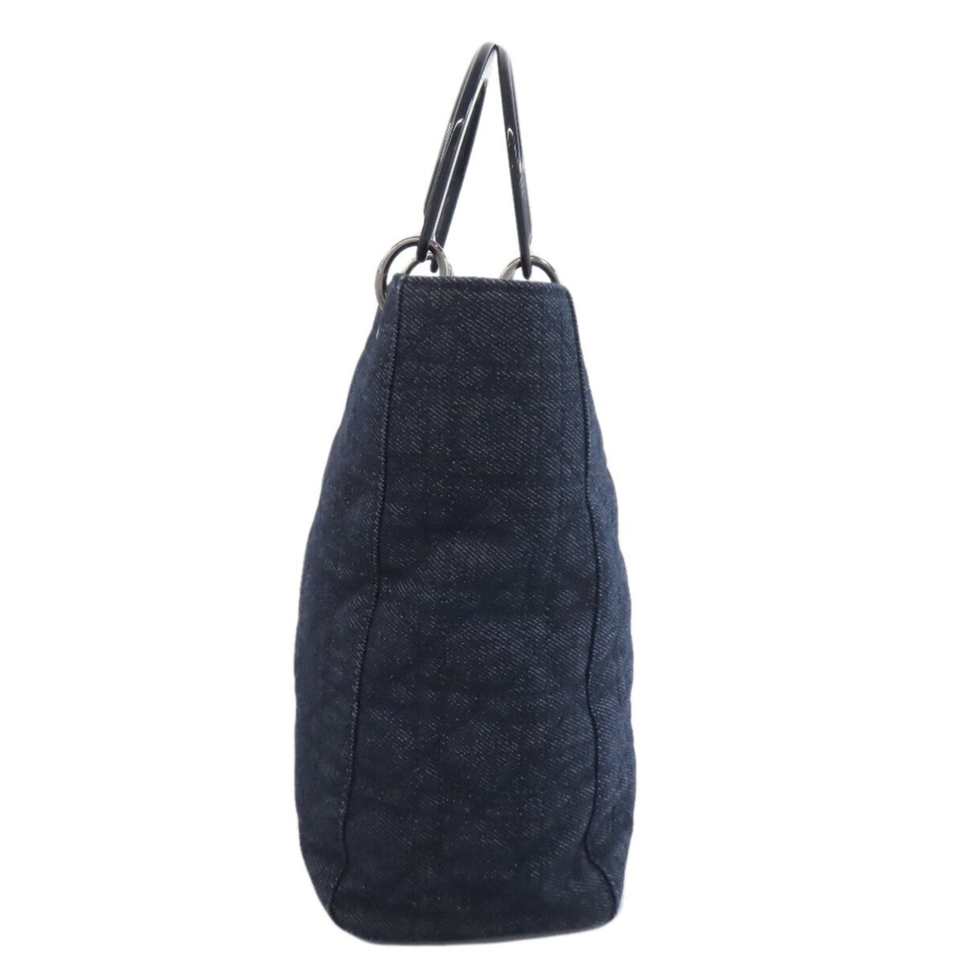 Christian Dior Navy Denim Handbag ()