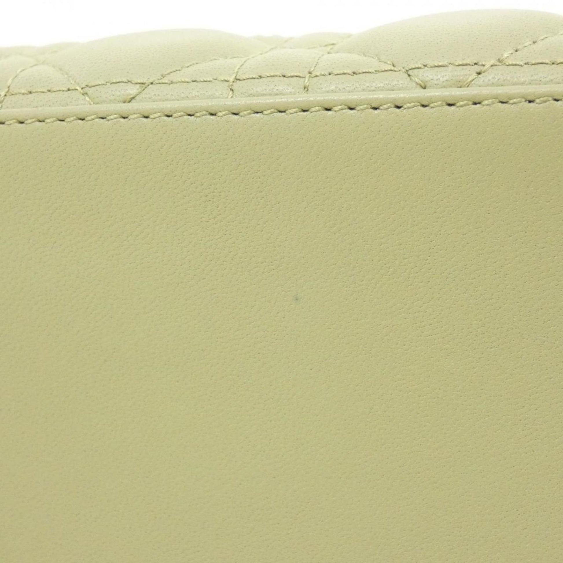 Christian Dior Green Leather Handbag ()