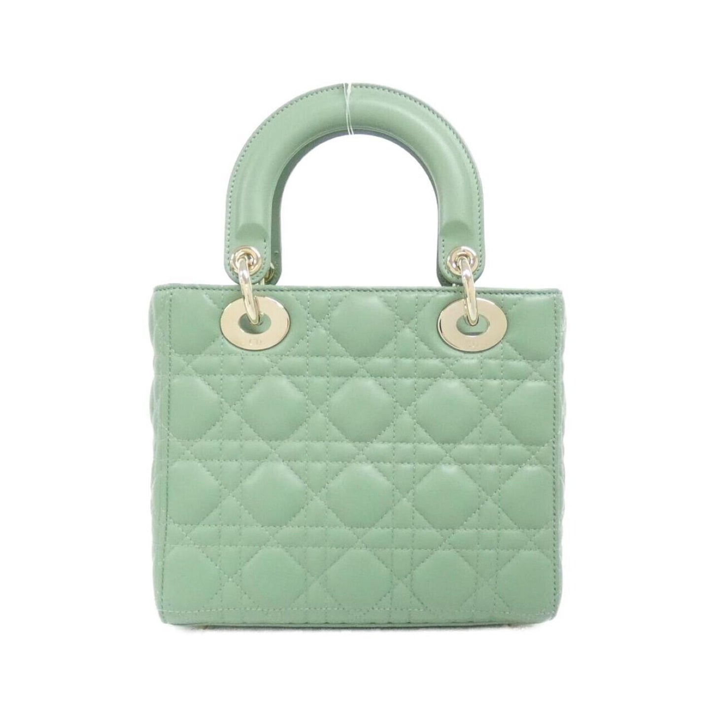 Christian Dior Gold Leather Handbag ()