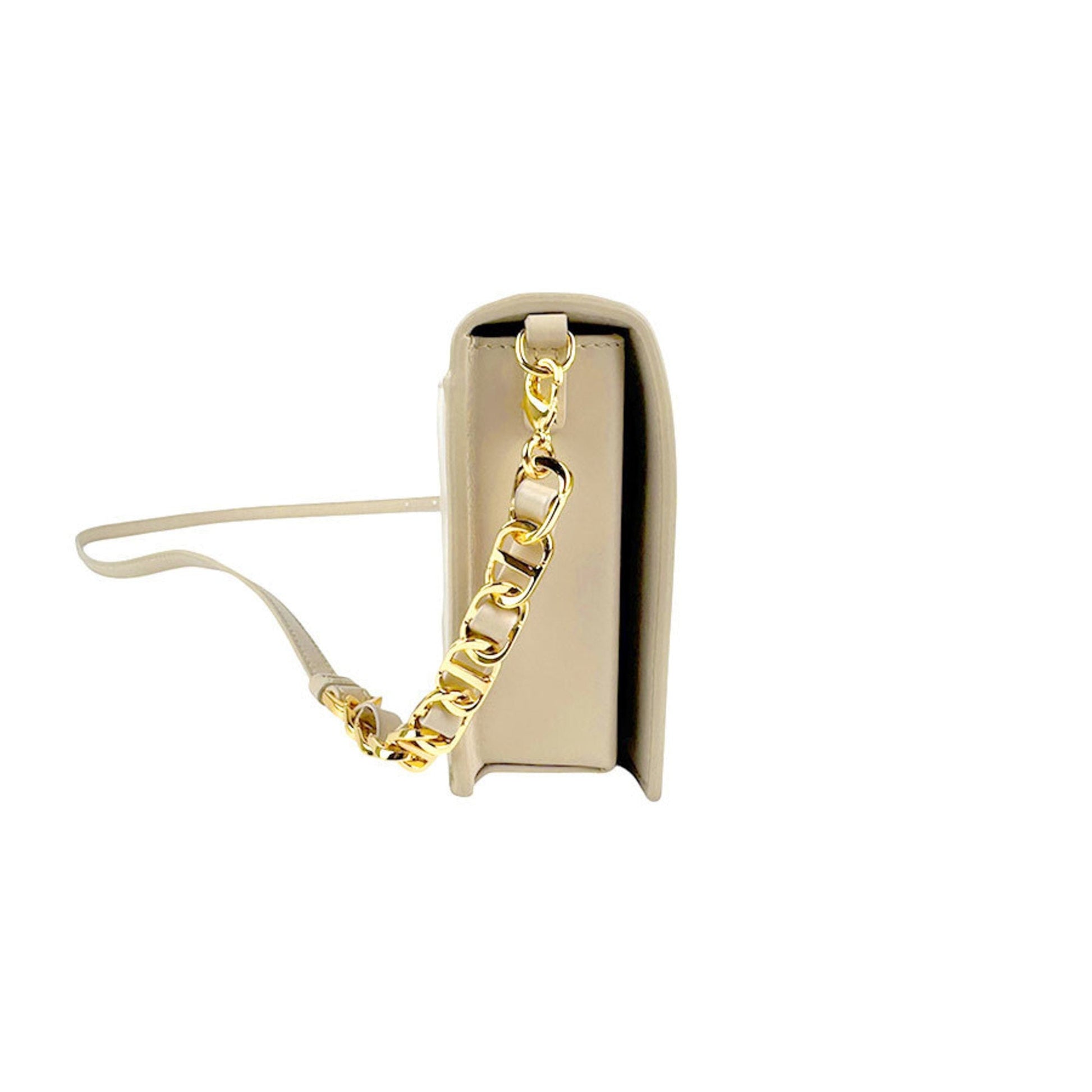 Christian Dior Beige Leather Shoulder Bag ()