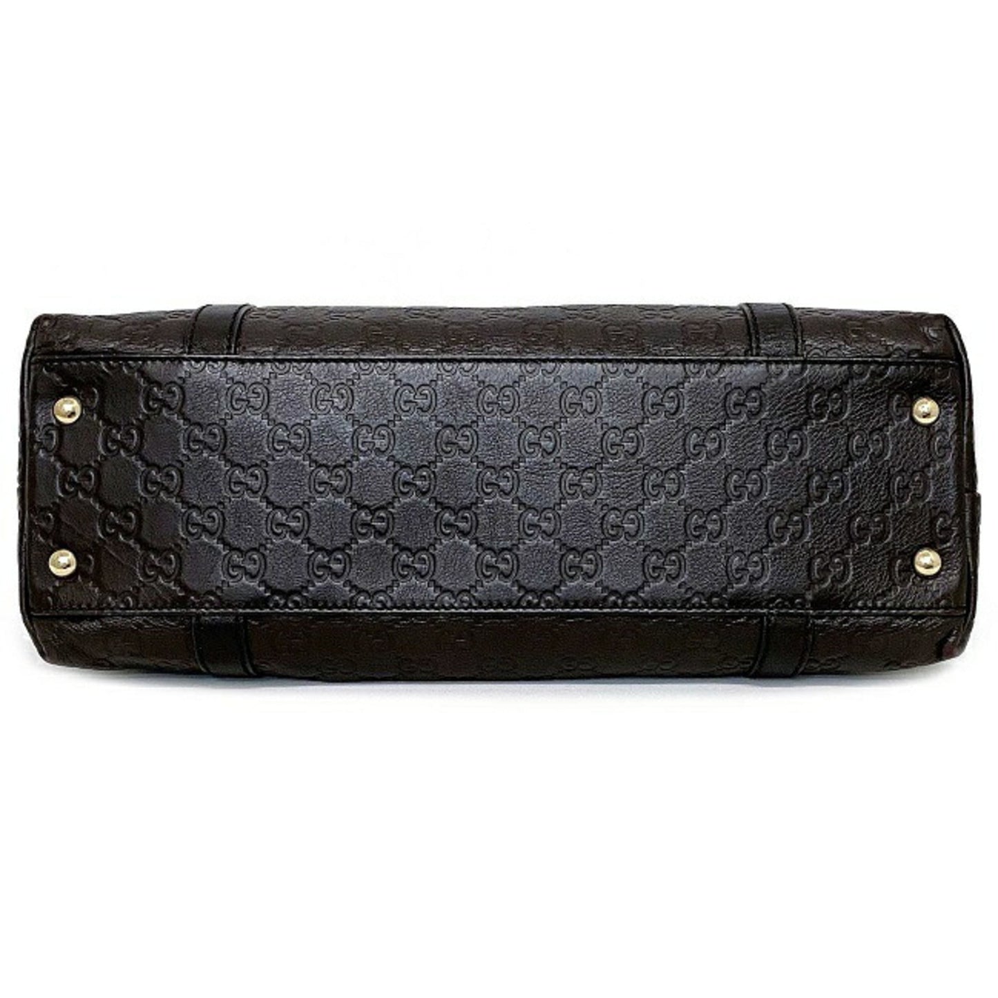 Gucci Bamboo Black Leather Tote Style 4