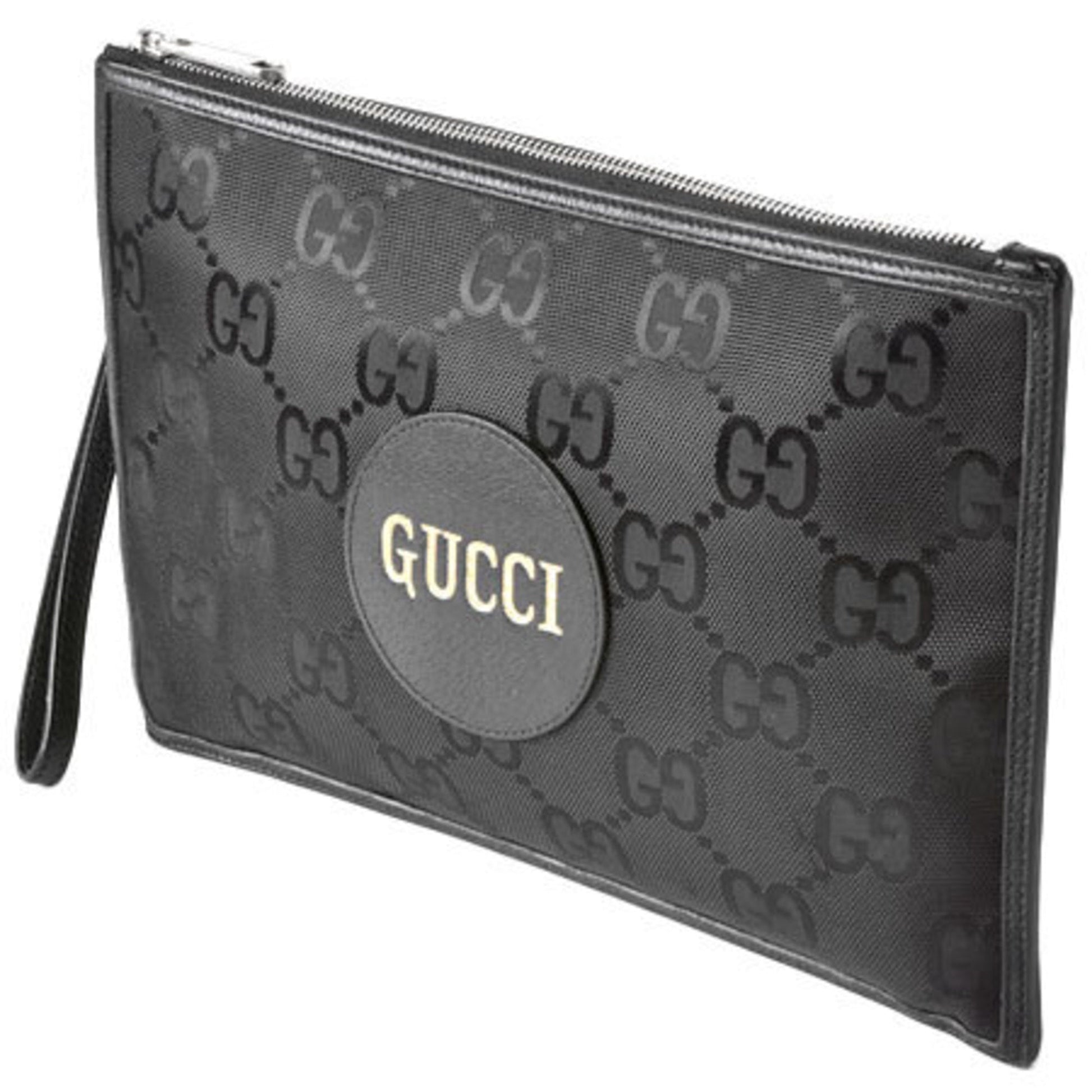 Gucci Black Nylon Clutch