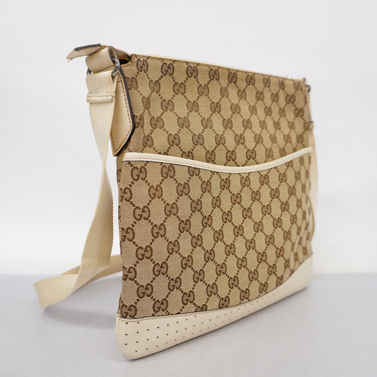 Gucci Canvas Shoulder Bag