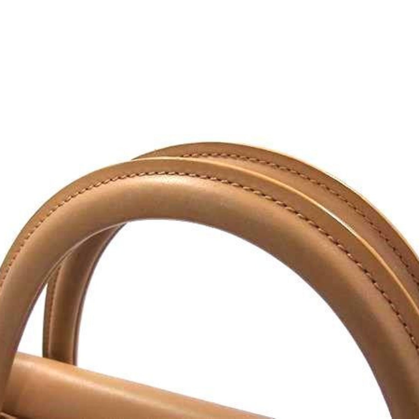 Christian Dior Brown Leather Handbag Shoulder Bag Tote Bag ()