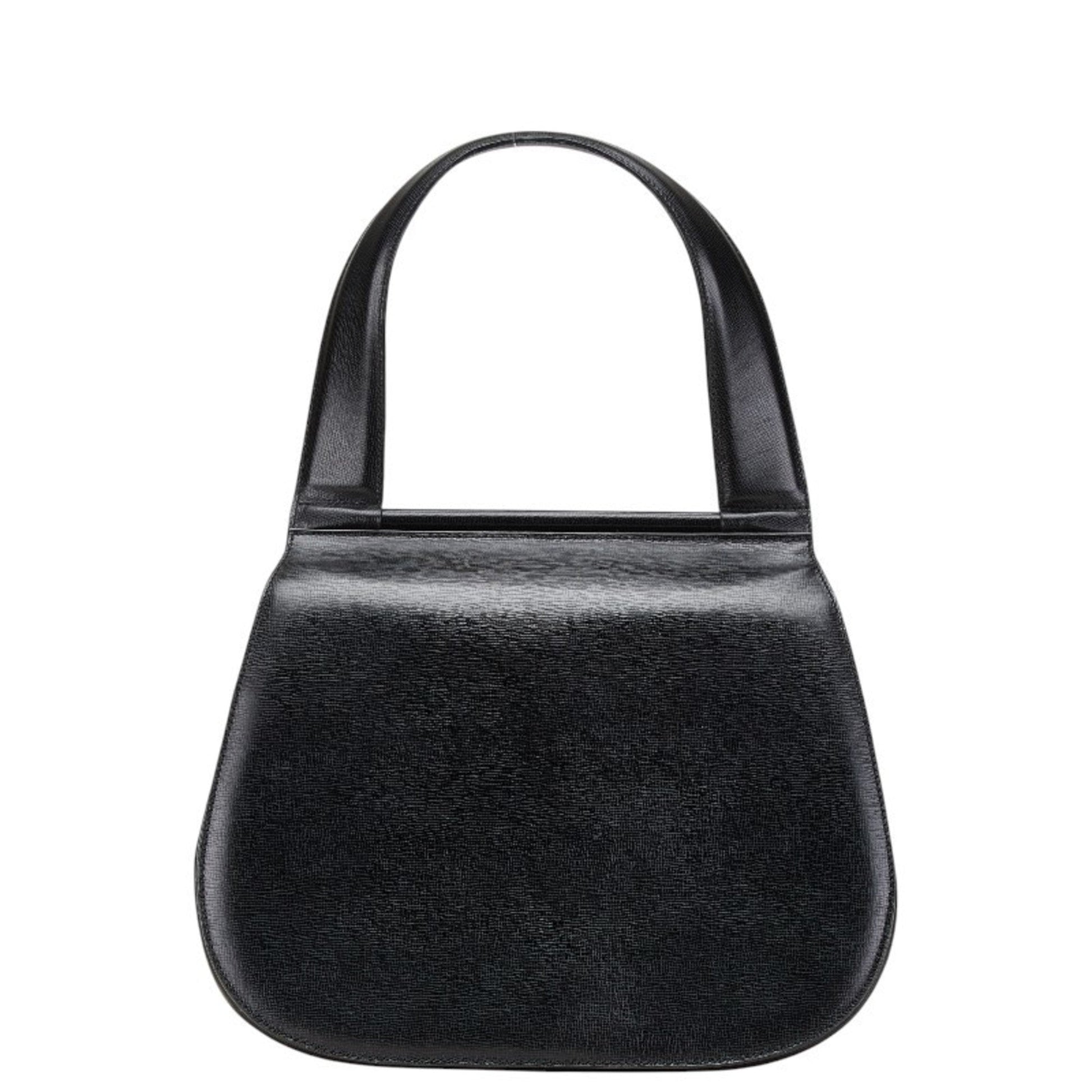 Christian Dior Black Leather Handbag ()