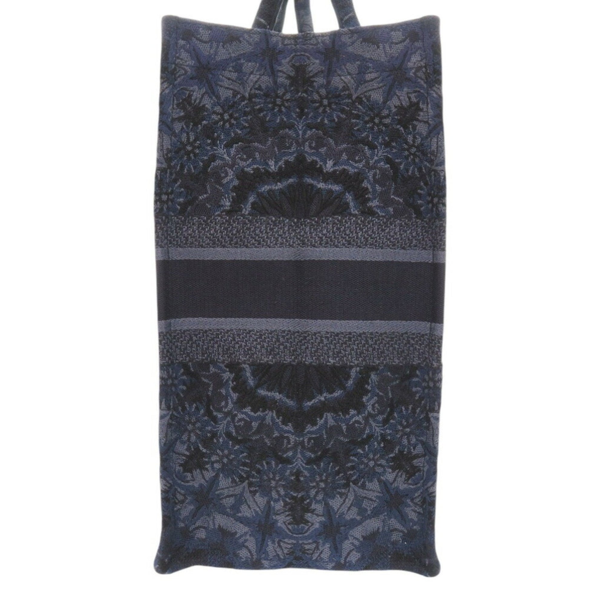 Christian Dior Navy Canvas Tote Bag ()