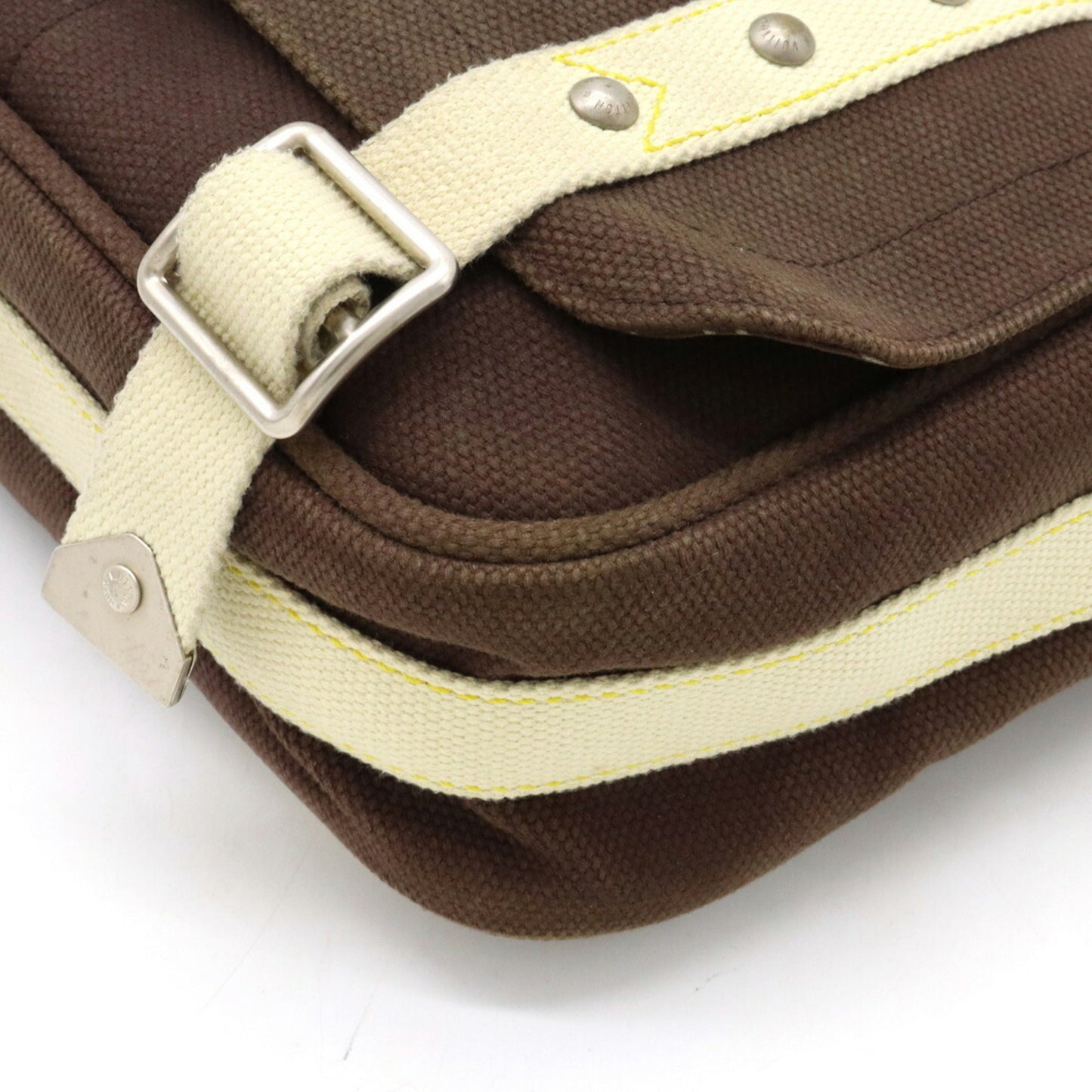 LOUIS VUITTON Antigua Line Cup LV Busas PM Shoulder Bag Mocha Brown M80661