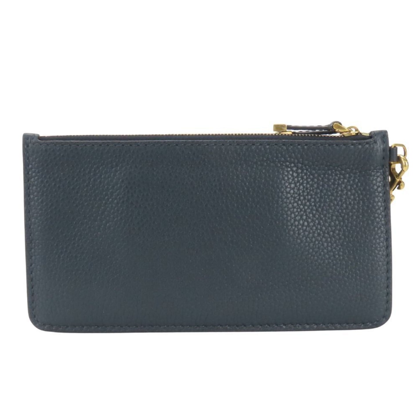 Christian Dior Navy Leather Clutch Bag Pouch ()