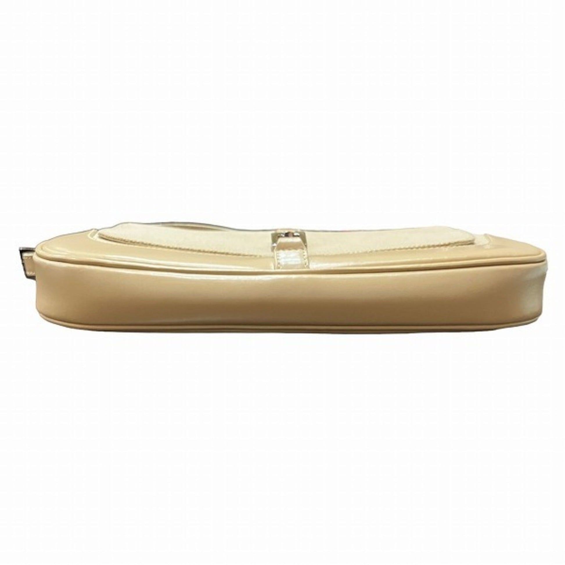 Gucci Leather Canvas Shoulder Bag