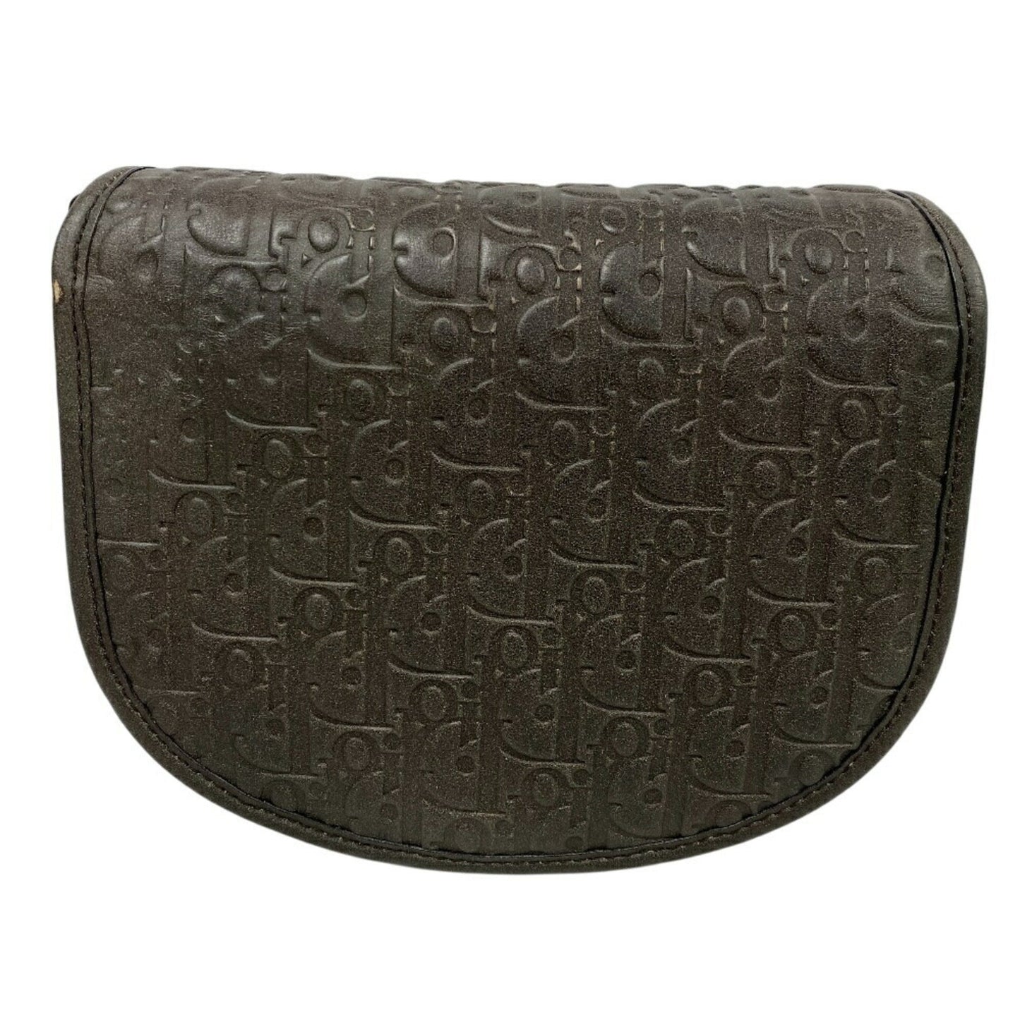 Christian Dior Brown Leather Shoulder Bag ()